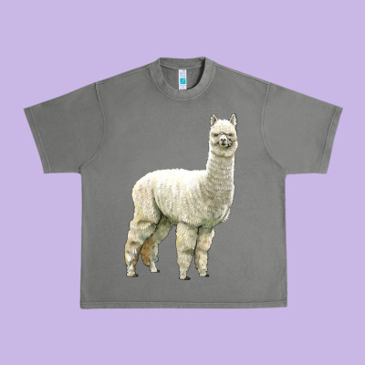 Alpaca Urban Heavy Tee Designed By Lillyallendesigns