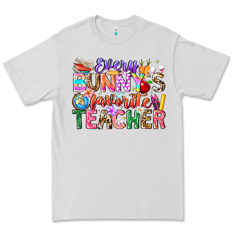 Every Bunny Favorite Teacher Easter Premium Tee by CowhideDigitalArt | Teevron