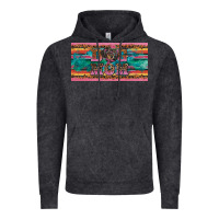 Vintage Black dog mom danchshund  license plate template Vintage Hoodie - BarkalooDesign