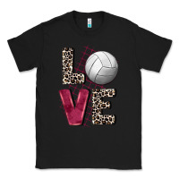 Black love volleyball Classic Tee - FaDigitalArtStudio