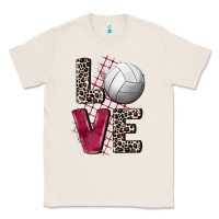 Natural love volleyball Classic Tee - FaDigitalArtStudio