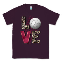 Plum love volleyball Classic Tee - FaDigitalArtStudio