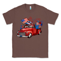Chestnut american truck 4th of july Classic Tee - BarkalooDesign