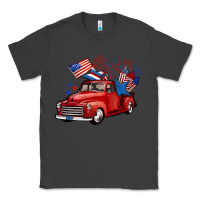 Smoke american truck 4th of july Classic Tee - BarkalooDesign