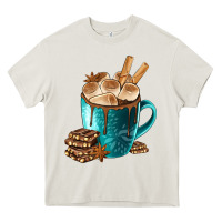 Cream Chocolate And Coffee Heavy Core Tee - FaDigitalArtStudio