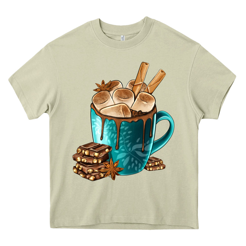 Chocolate And Coffee Heavy Core Tee by FaDigitalArtStudio | Teevron