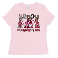 Bubblegum Pink happyvalentinesday Ladies Tee - SublimationCraftShop