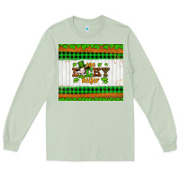 Matcha st patricks one lucky heifer Long Sleeve Tee - Artiststas