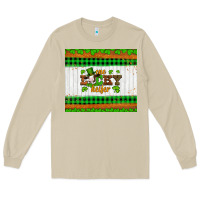 Mushroom st patricks one lucky heifer Long Sleeve Tee - Artiststas
