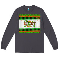 Smoke st patricks one lucky heifer Long Sleeve Tee - Artiststas