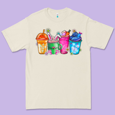 Easter Coffee Premium Tee Designed By Cowhidedigitalart