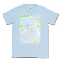 Dusty Blue koala t  shirtkoala   11 t  shirt Classic Tee - baoMotion