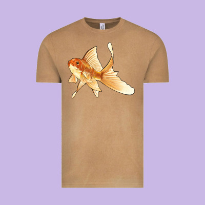 Goldfish Vintage Tee Designed By Lillyallendesigns