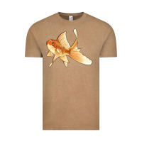 Vintage Coffee Goldfish Vintage Tee - LillyAllenDesigns