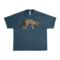 Midnight Navy Ocelot Urban Heavy Tee - LillyAllenDesigns