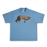 Pebble Blue Ocelot Urban Heavy Tee - LillyAllenDesigns