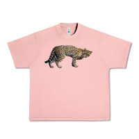 Salmon Ocelot Urban Heavy Tee - LillyAllenDesigns