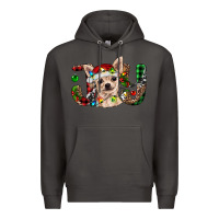 Smoke christmas chihuahua joy Premium Hoodie - BarkalooDesign