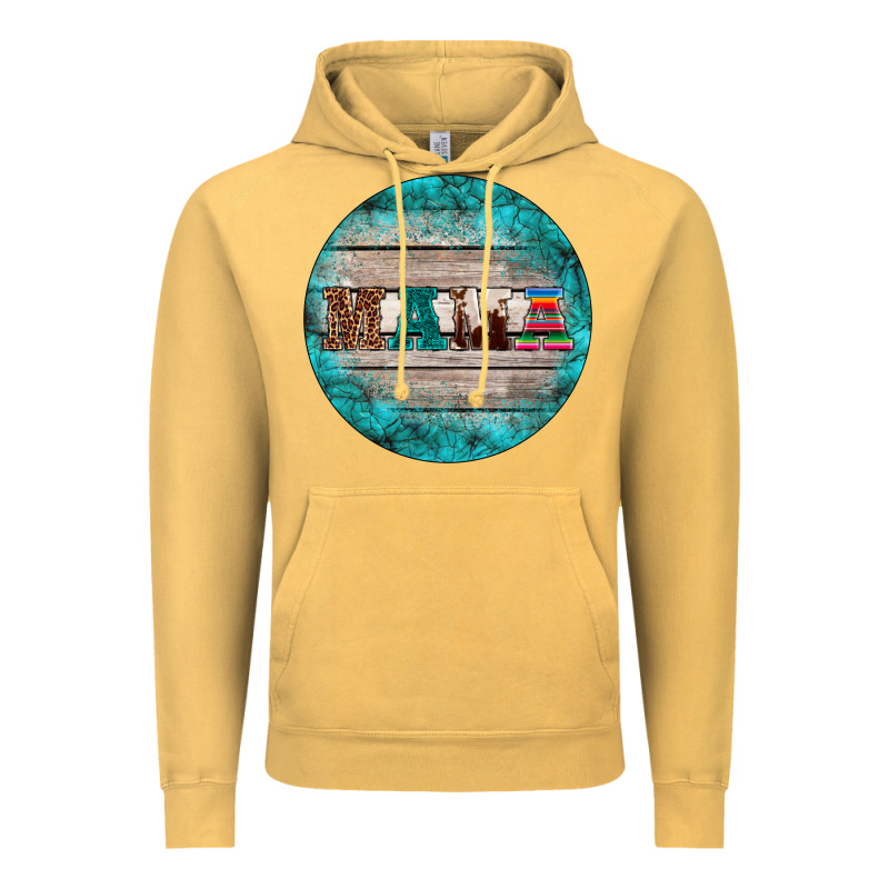 Western Turquoises Mama Ornament Vintage Hoodie by BarkalooDesign | Teevron