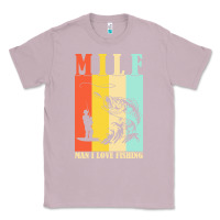 Lilac fishing t  shirt milf man i love fishing t  shirt Classic Tee - baoMotion