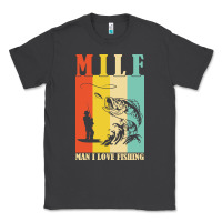 Smoke fishing t  shirt milf man i love fishing t  shirt Classic Tee - baoMotion