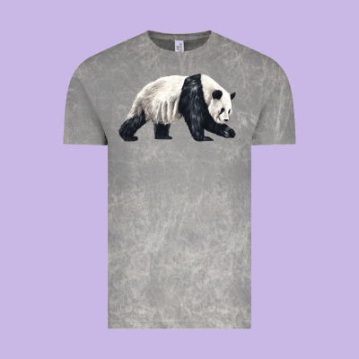 Walking Panda Vintage Tee Designed By Lillyallendesigns