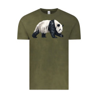 Vintage Olive walking panda Vintage Tee - LillyAllenDesigns