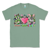 Sage peace love easter bunny Classic Tee - FaDigitalArtStudio