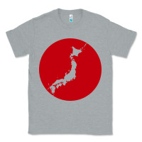 Heather Grey japan island Classic Tee - baoMotion