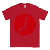 Red japan island Classic Tee - baoMotion