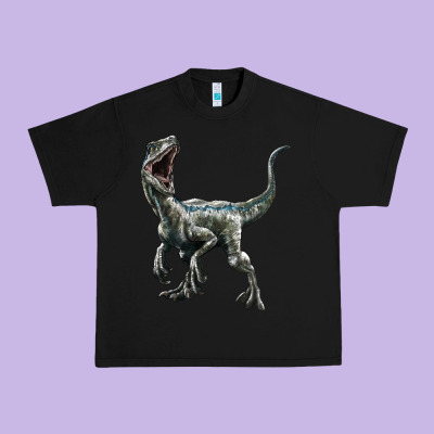 Velociraptor Urban Heavy Tee Designed By Lillyallendesigns