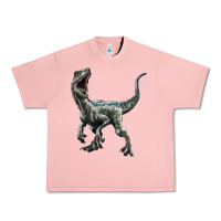 Salmon Velociraptor Urban Heavy Tee - LillyAllenDesigns