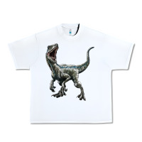 White Velociraptor Urban Heavy Tee - LillyAllenDesigns