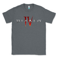 Charcoal Heather Diablo 4 Gämë Online Classic Tee - baoMotion