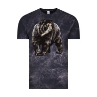 Cloud Black Spectacled Bear Vintage Tee - LillyAllenDesigns