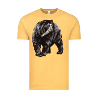 Vintage Mustard Spectacled Bear Vintage Tee - LillyAllenDesigns