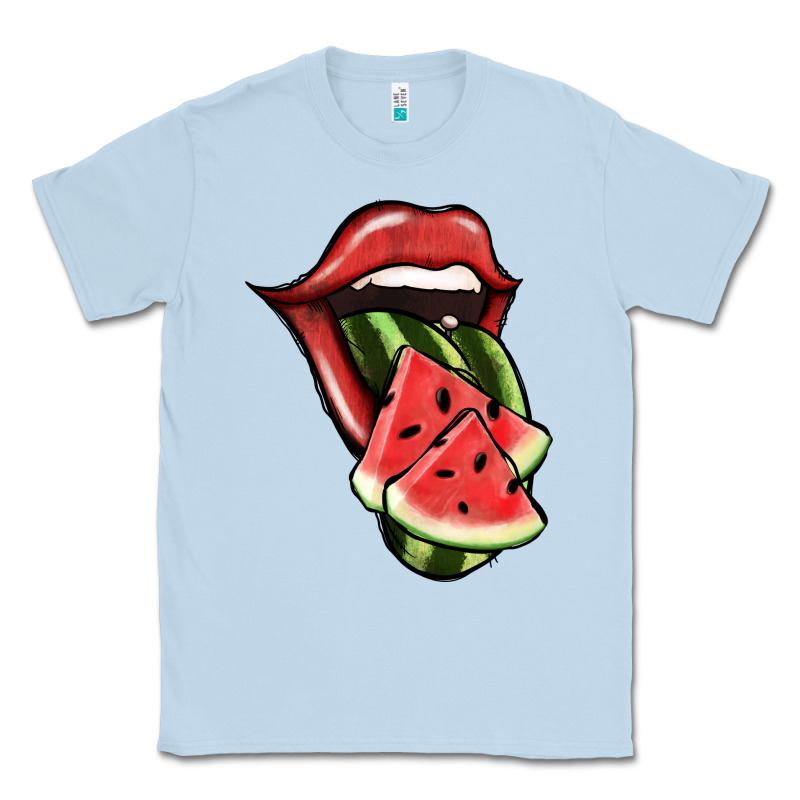 Watermelon Tongue Classic Tee by Jasminsmagicworld | Teevron