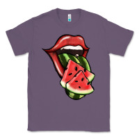 Lavender Watermelon Tongue Classic Tee - Jasminsmagicworld