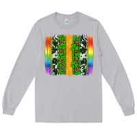 Moon Dust st patricks day rainbow brushstroke Long Sleeve Tee - Artiststas