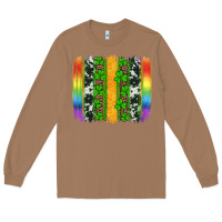 Toasted Coconut st patricks day rainbow brushstroke Long Sleeve Tee - Artiststas
