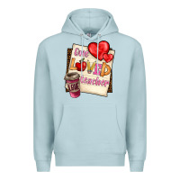 Blue Mist one loved teacher Premium Hoodie - BarkalooDesign