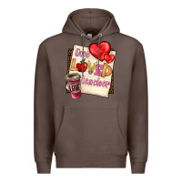 Coffee one loved teacher Premium Hoodie - BarkalooDesign