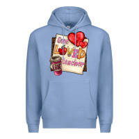Colony Blue one loved teacher Premium Hoodie - BarkalooDesign