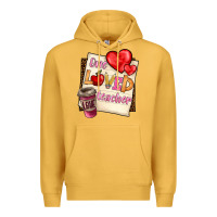 Mustard one loved teacher Premium Hoodie - BarkalooDesign