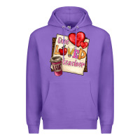 Purple one loved teacher Premium Hoodie - BarkalooDesign