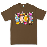 Cacao Easter Teacher Life Premium Tee - CowhideDigitalArt