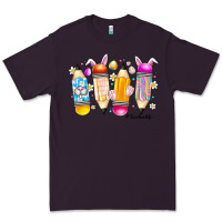 Plum Easter Teacher Life Premium Tee - CowhideDigitalArt