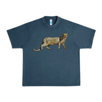 Midnight Navy Jaguarundi Urban Heavy Tee - LillyAllenDesigns