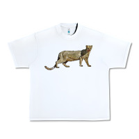 White Jaguarundi Urban Heavy Tee - LillyAllenDesigns