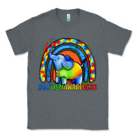 Charcoal Heather Autism Awareness Autism elephant Classic Tee - FaDigitalArtStudio
